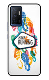 Keep Running Vivo V23E 5G Glass Case