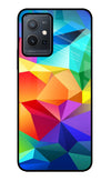 Abstract Pattern Vivo Y75 5G/Vivo T1 5G Glass Case