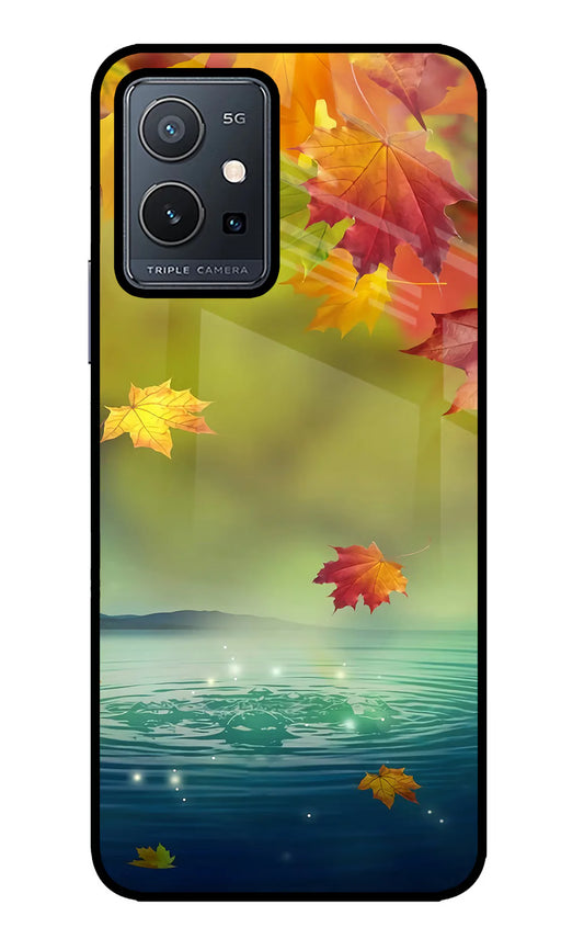 Flowers Vivo Y75 5G/Vivo T1 5G Back cover