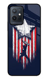 Captain America Marvel Art Vivo Y75 5G/Vivo T1 5G Glass Case