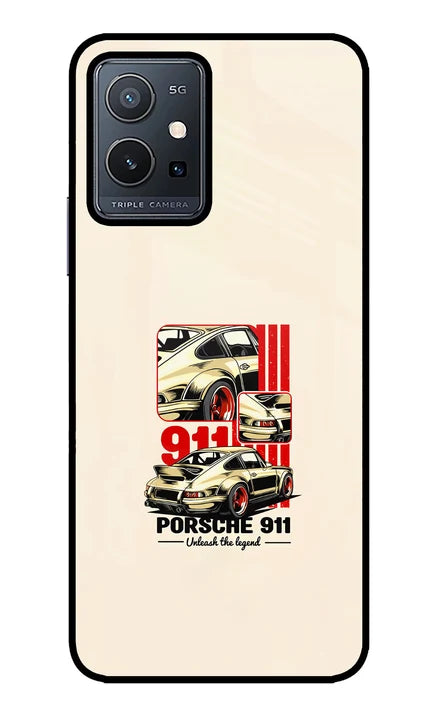 Classic Porsche 911 Vivo Y75 5G/Vivo T1 5G Back Cover