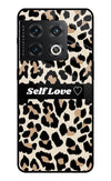 Leopard Print Self Love OnePlus 10 Pro 5G Glass Case