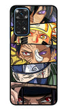 Naruto Character Redmi Note 11/11S Glass Case