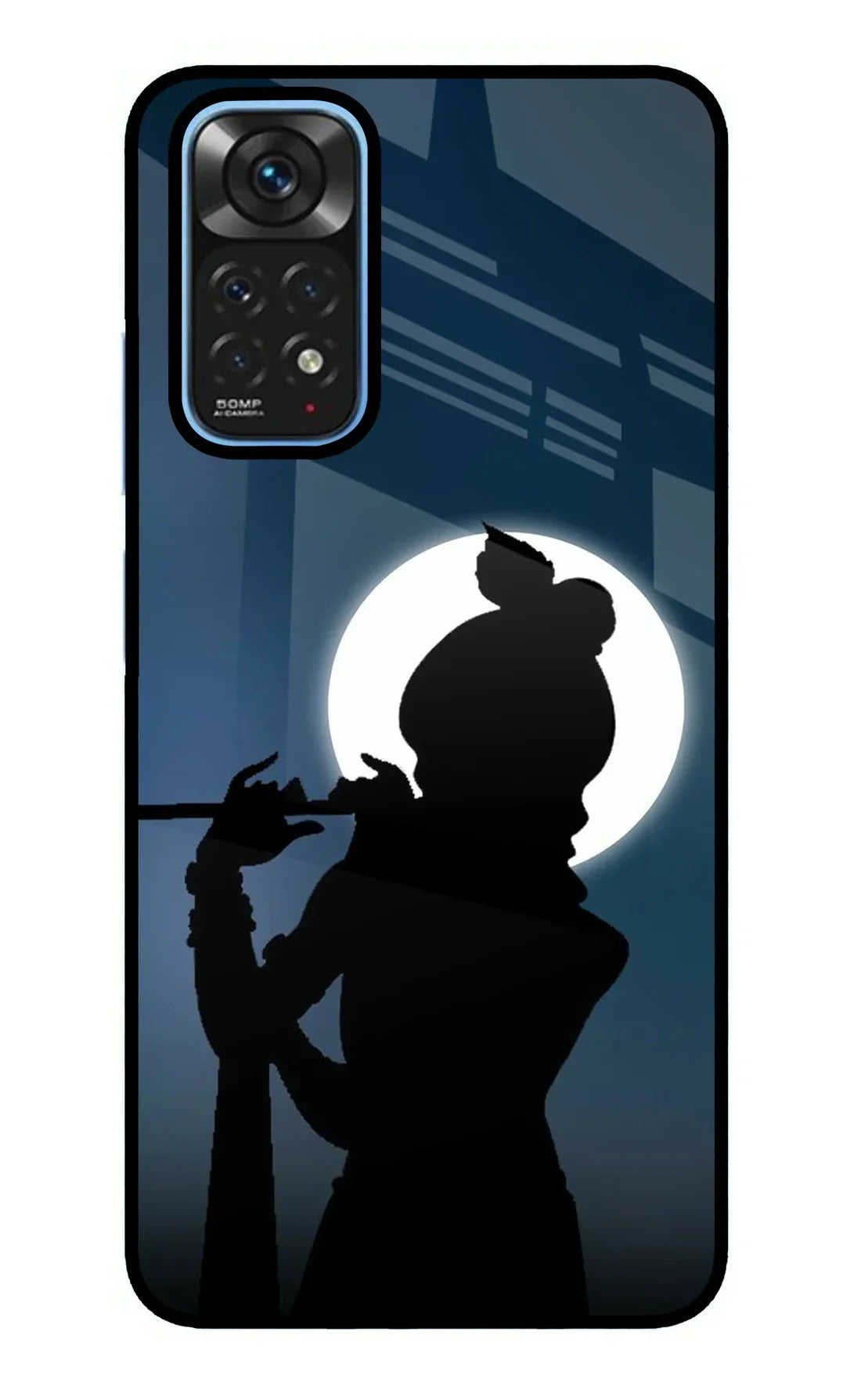 Shri Krishna Silhouette Redmi Note 11/11S Back cover