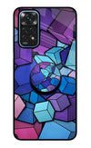 Cubic Abstract Redmi Note 11/11S Glass Case