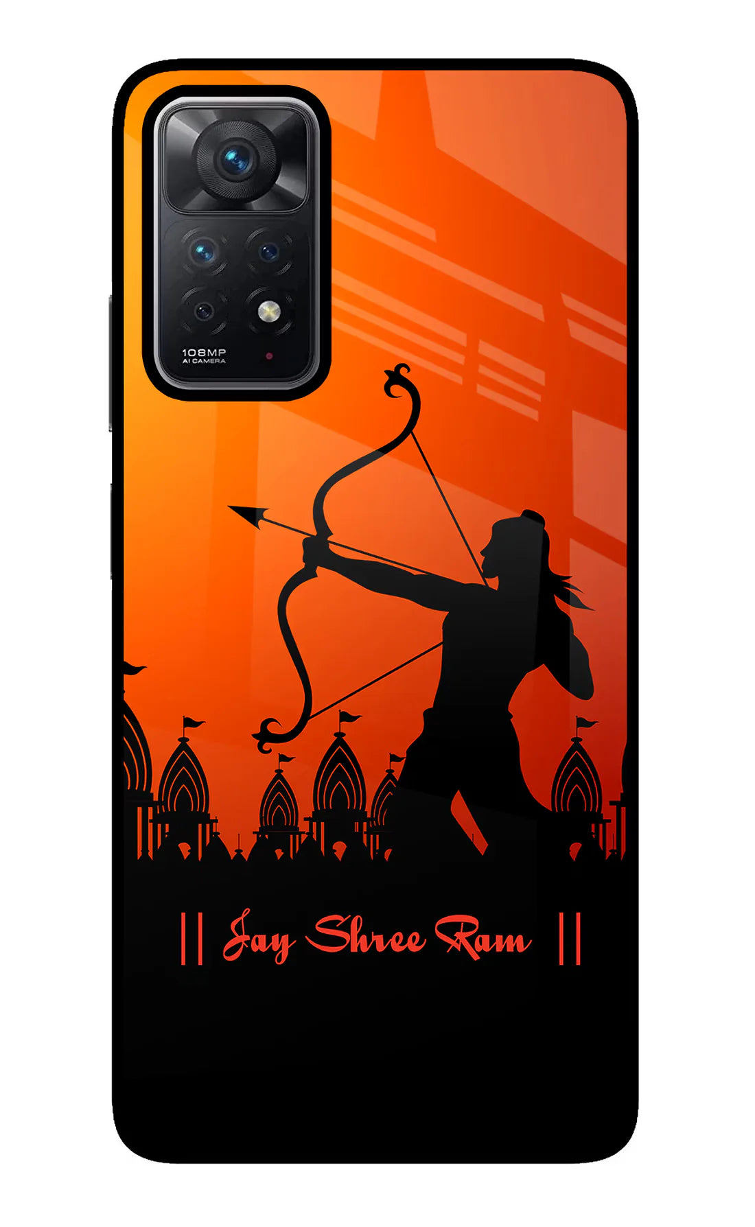 Lord Ram - 4 Redmi Note 11 Pro Back cover