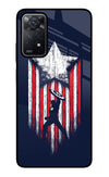 Captain America Marvel Art Redmi Note 11 Pro Glass Case