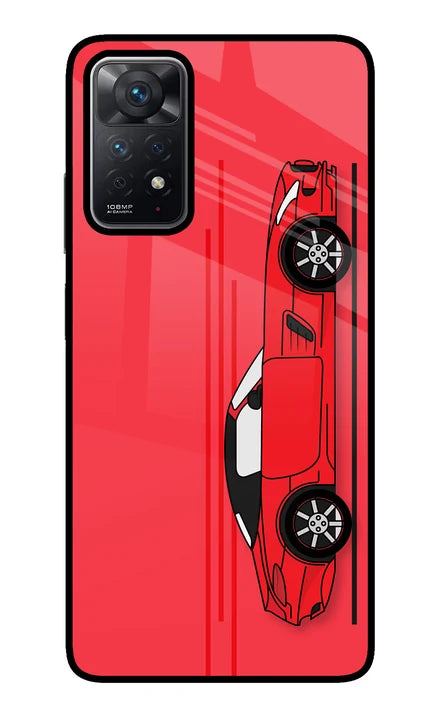 Red Velocity Redmi Note 11 Pro Back Cover