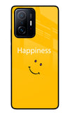 Happiness With Smiley Mi 11T Pro 5G Glass Case