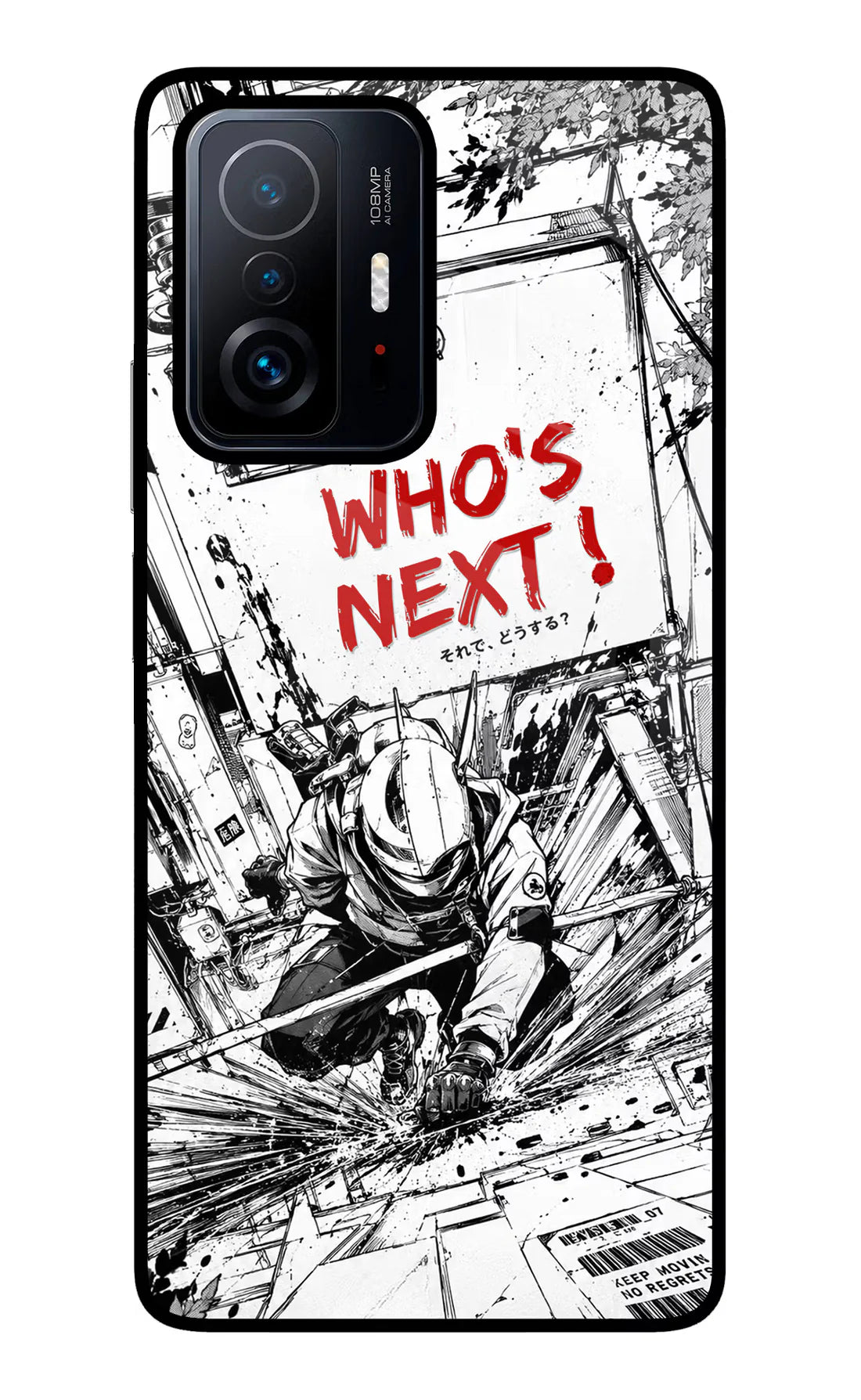 Who's Next Mi 11T Pro 5G  Back cover