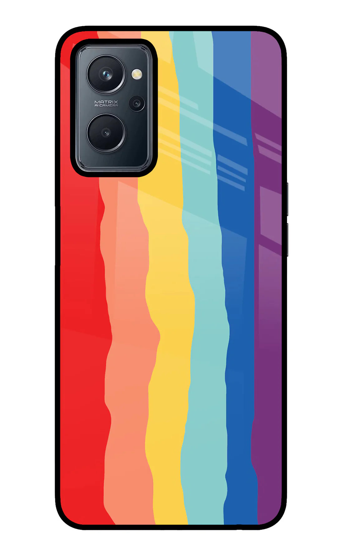 Rainbow Realme 9i 4G Back cover