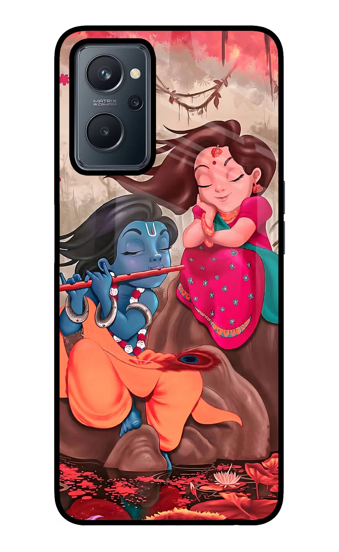 Radhe Krishna Realme 9i 4G Back cover