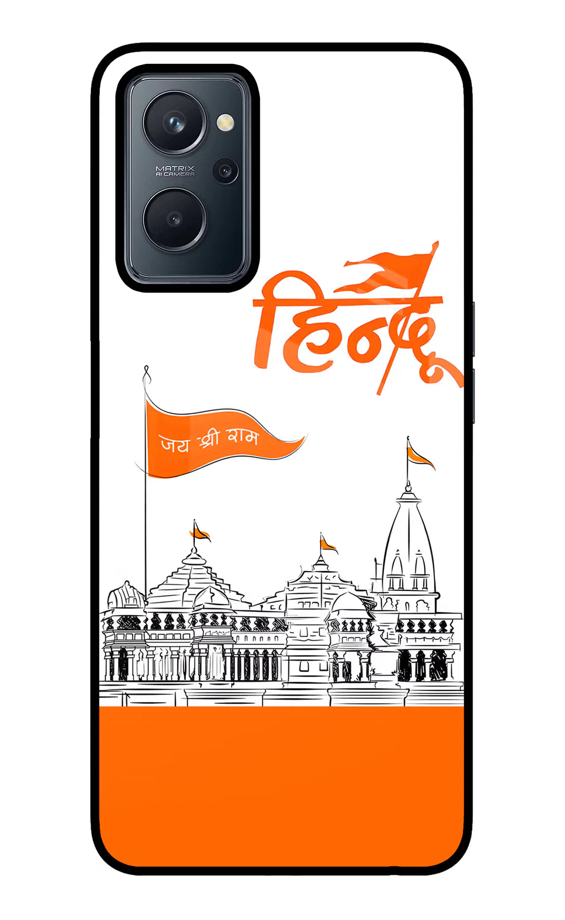 Jai Shree Ram Hindu Realme 9i 4G Back cover