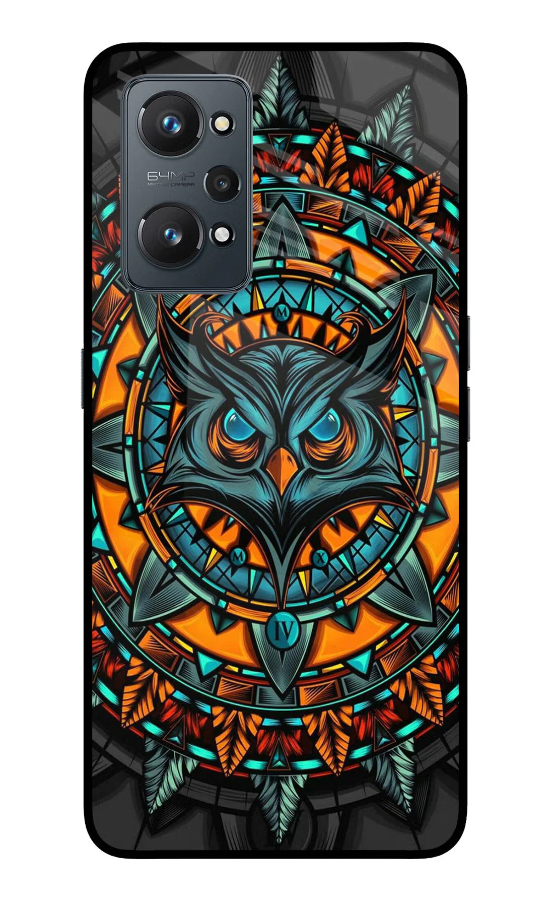 Angry Owl Art Realme GT2 5G Back cover