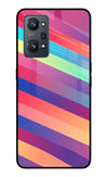 Stripes color Realme GT 2 5G Glass Case