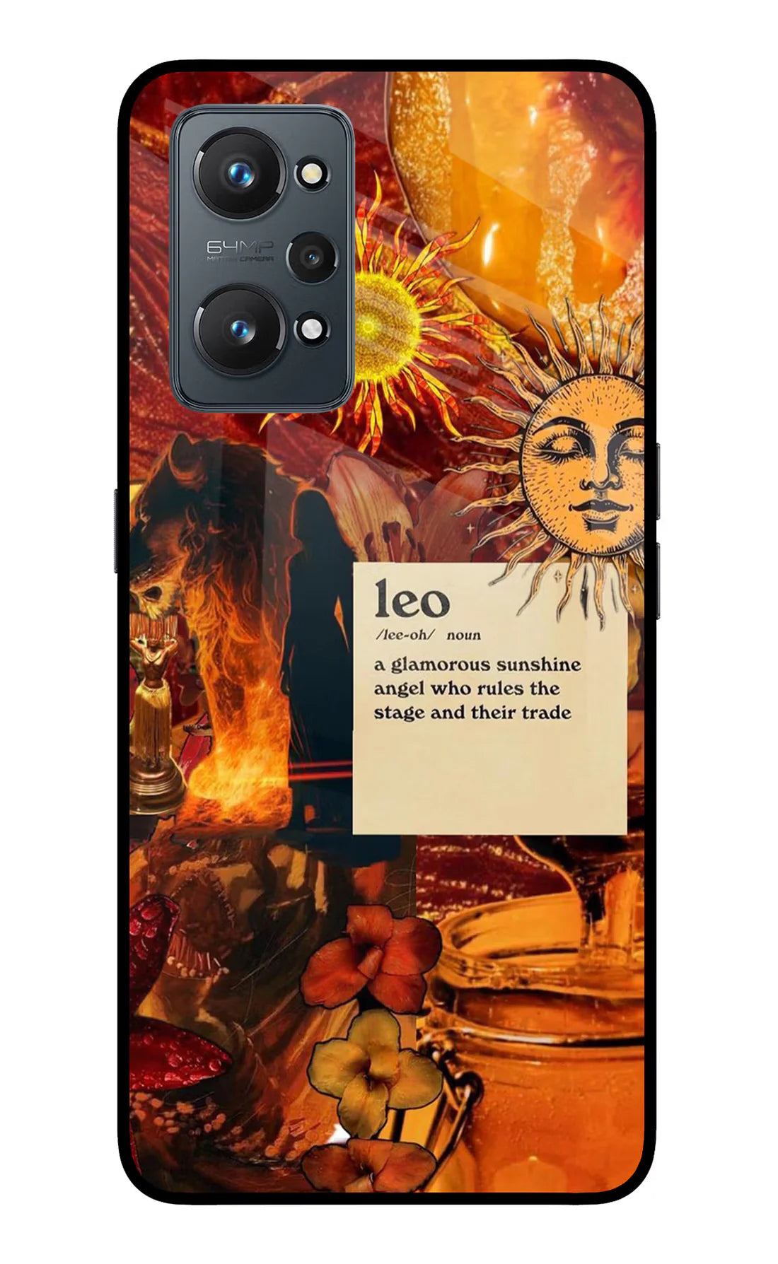 Leo Zodiac Realme GT2 5G Back cover