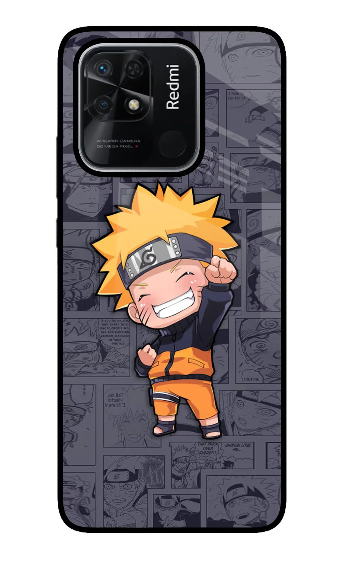 Chota Naruto Redmi 10/10 Power Back cover