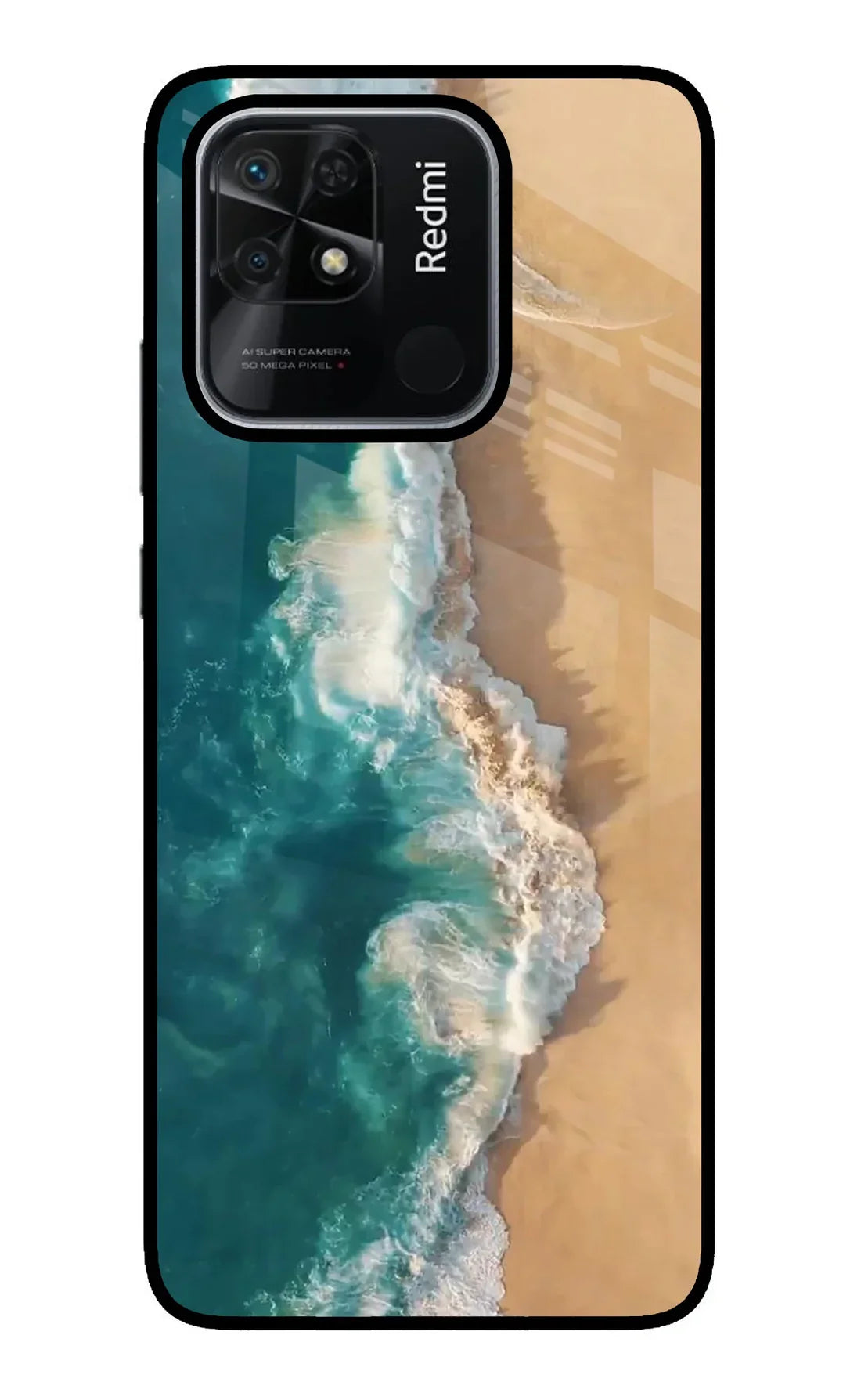 Ocean Beach Redmi 10/10 Power Back cover