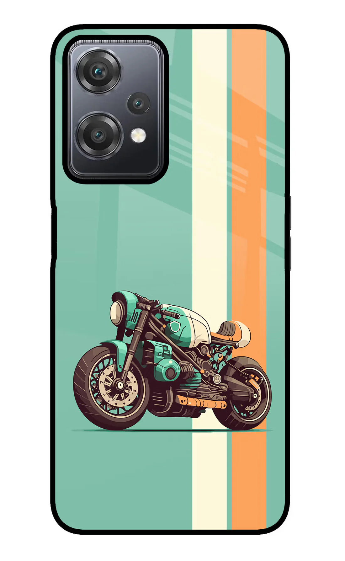 Striped Moto Drift OnePlus Nord CE 2 Lite 5G Back cover