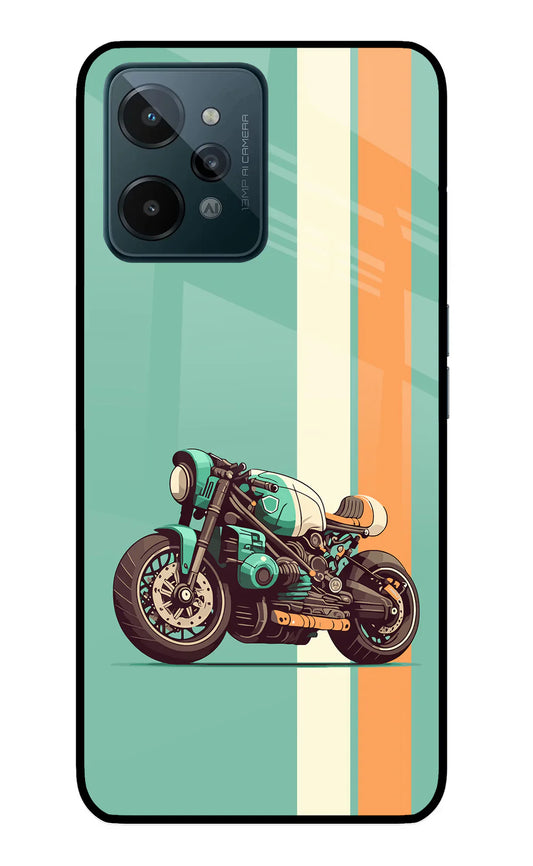 Striped Moto Drift Realme C31 Back cover
