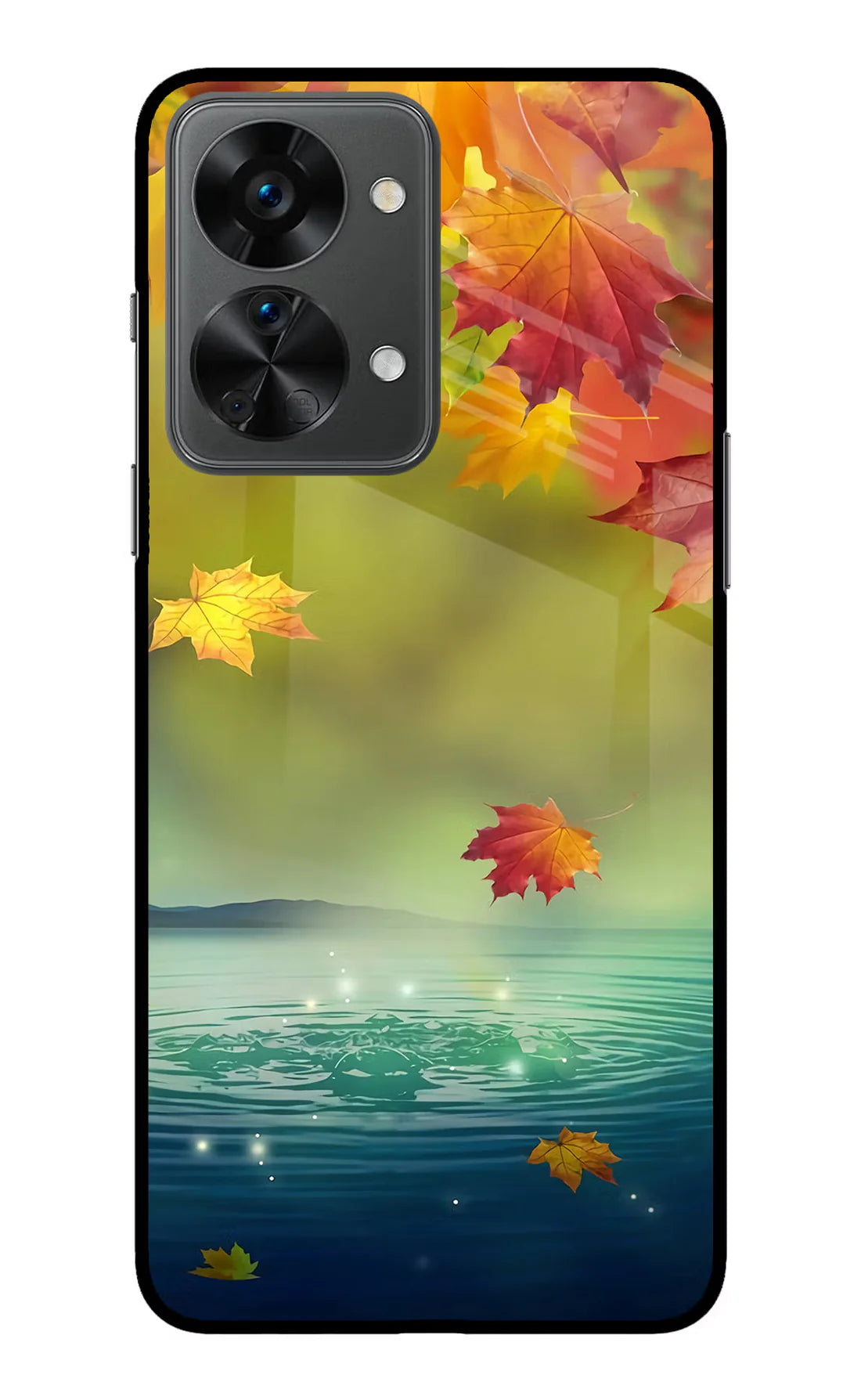 Flowers OnePlus Nord 2T 5G Back cover