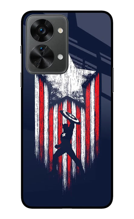 Captain America Marvel Art OnePlus Nord 2T 5G Back Cover