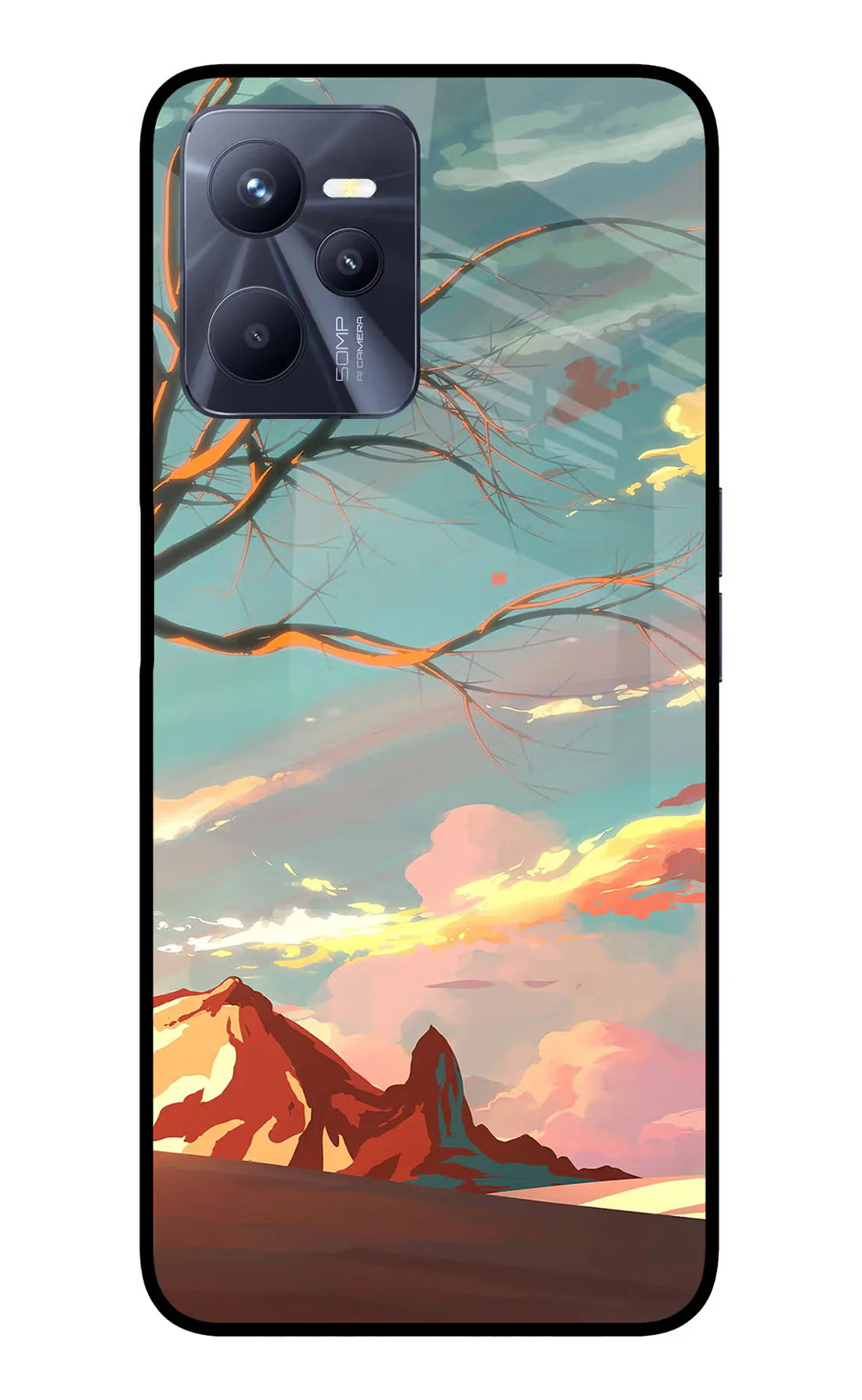 Scenery Realme C35 Back cover