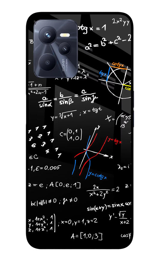 Mathematics Formula Realme C35 Back cover