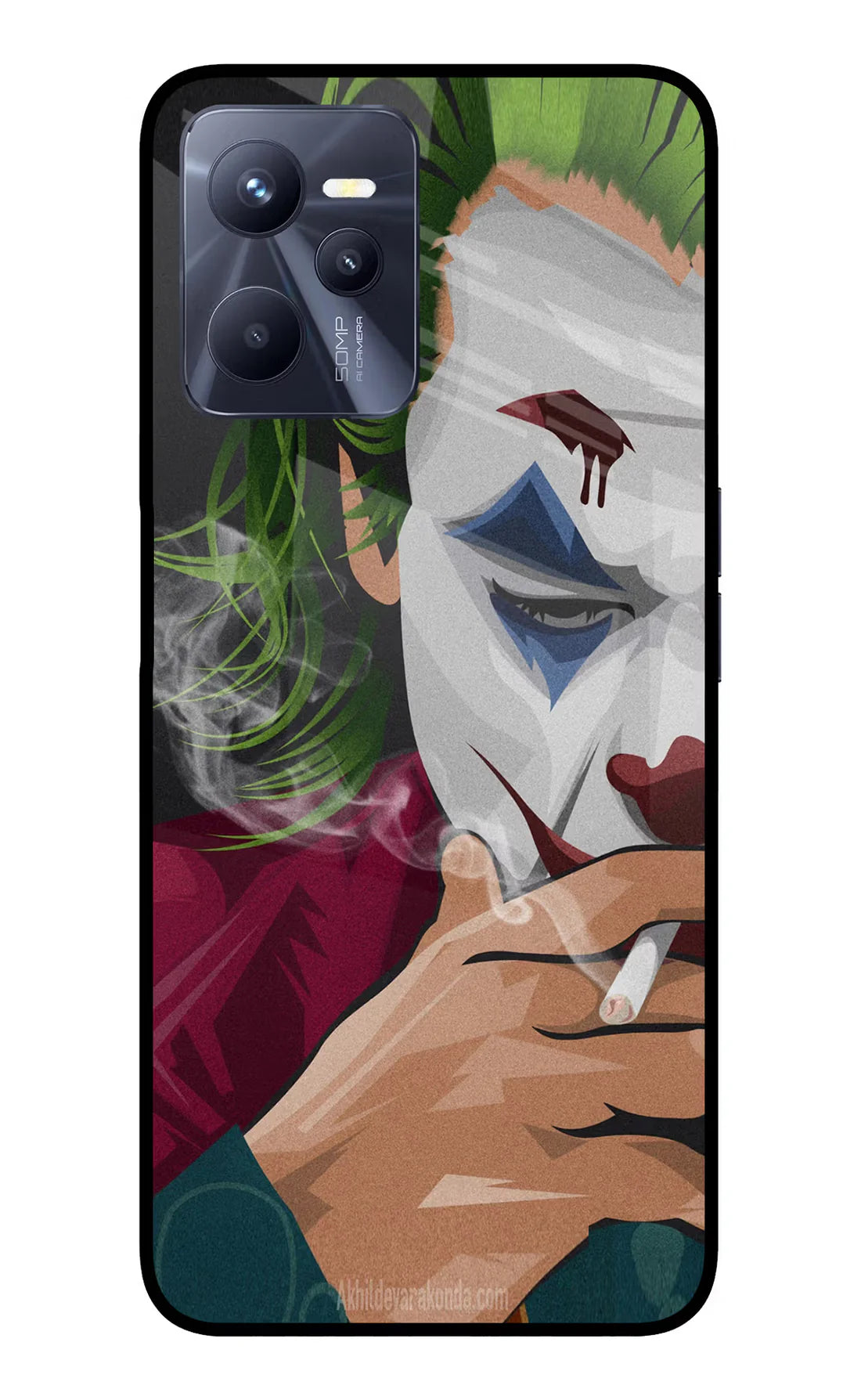 Joker Smoking Realme C35 Back cover