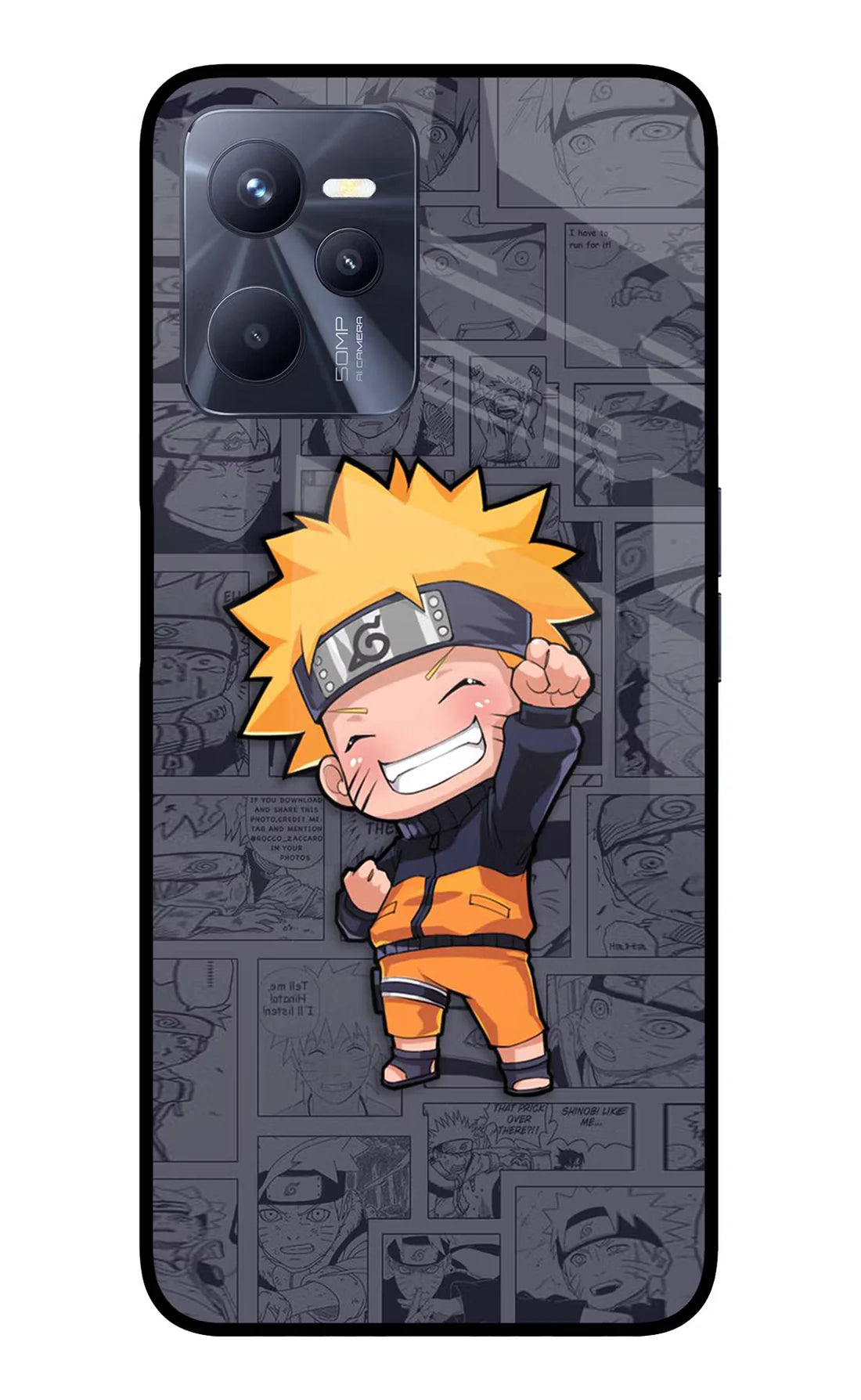 Chota Naruto Realme C35  Back cover
