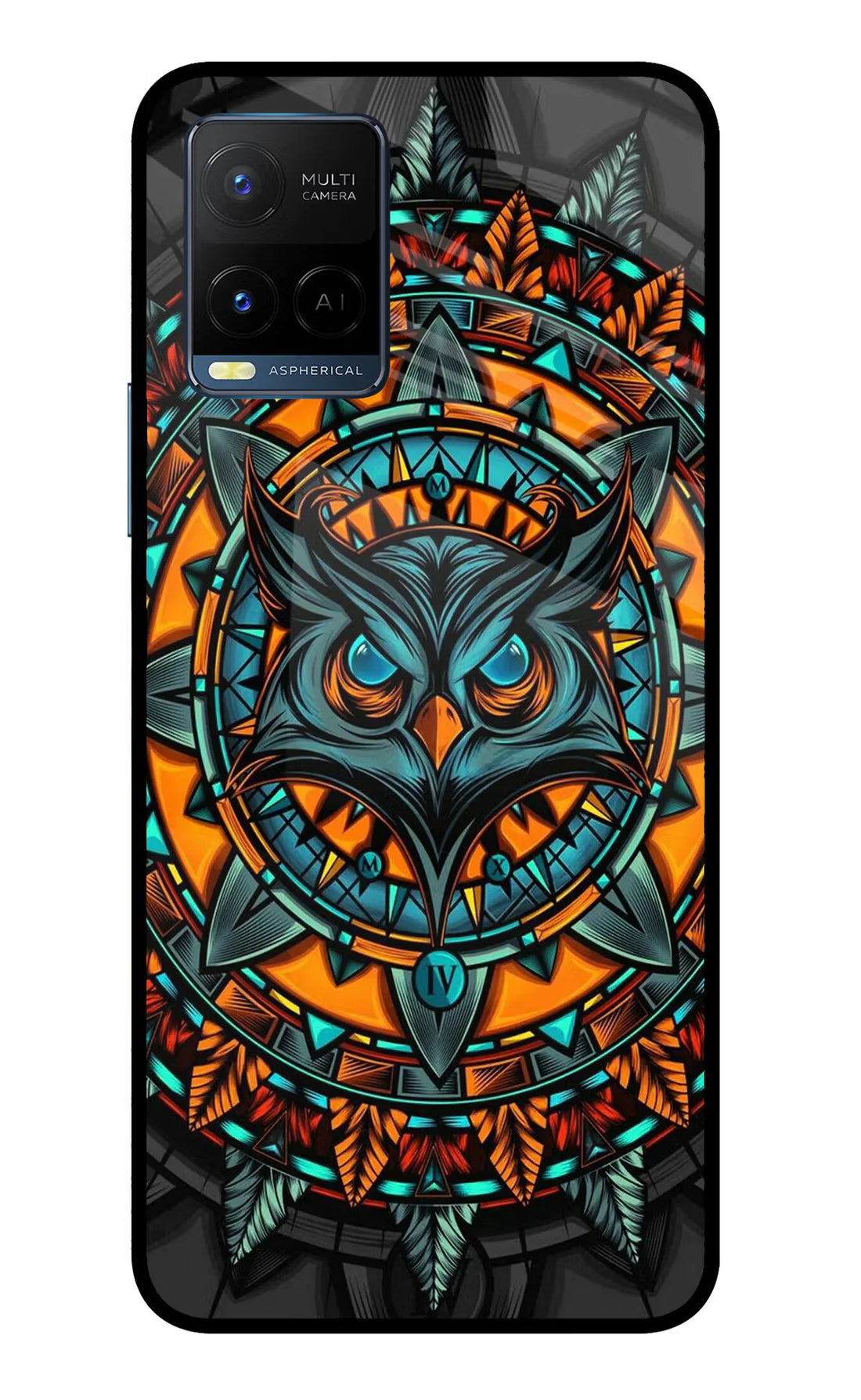 Angry Owl Art Vivo Y33T Back cover