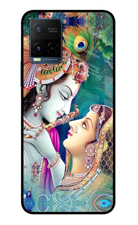Lord Radha Krishna Vivo Y33T Back Cover