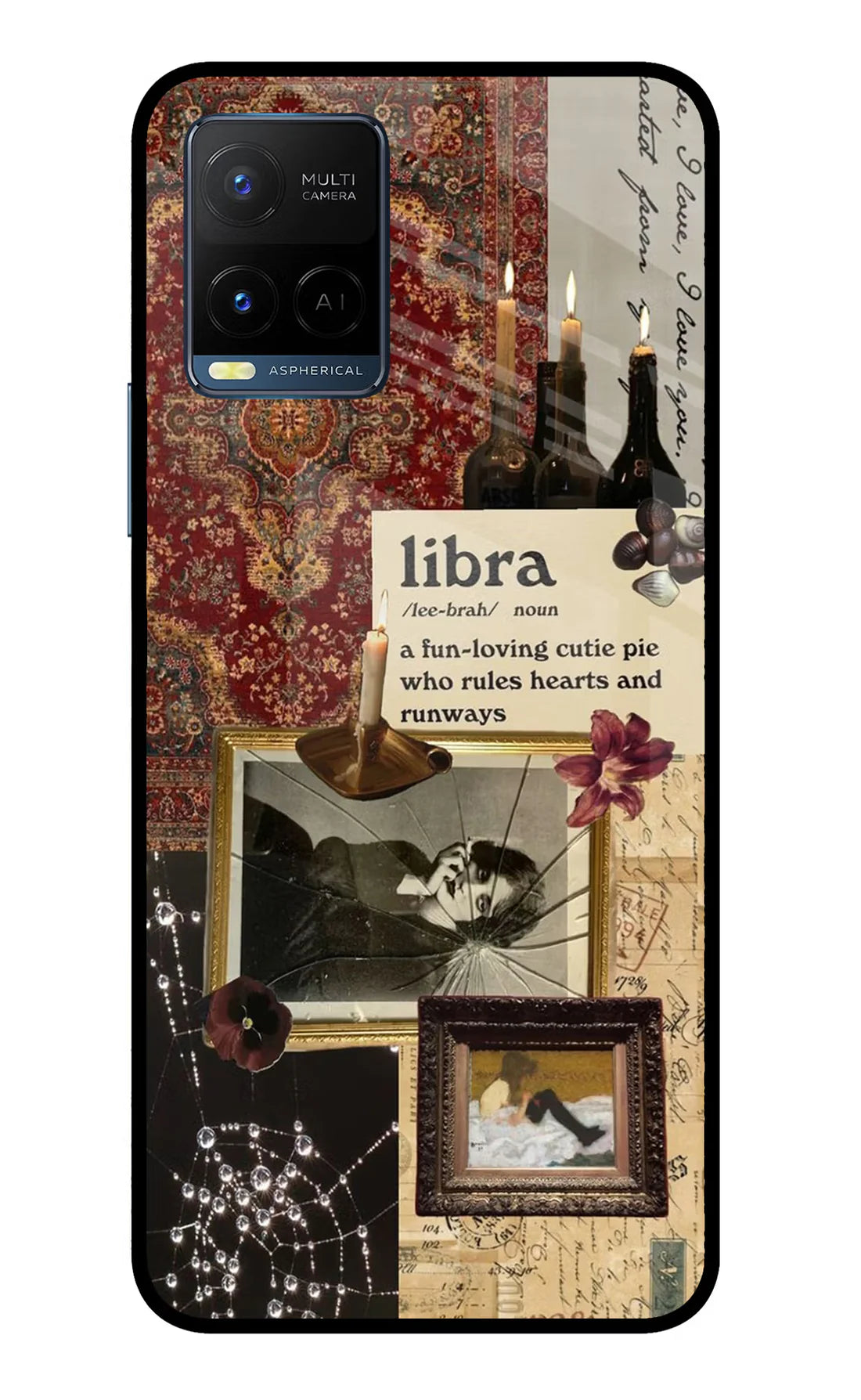 Libra Zodiac Vivo Y33T Back cover