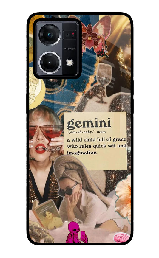 Gemini Zodiac Oppo F21 Pro 4G Back cover