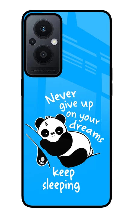Keep Sleeping Oppo F21 Pro 5G Back Cover