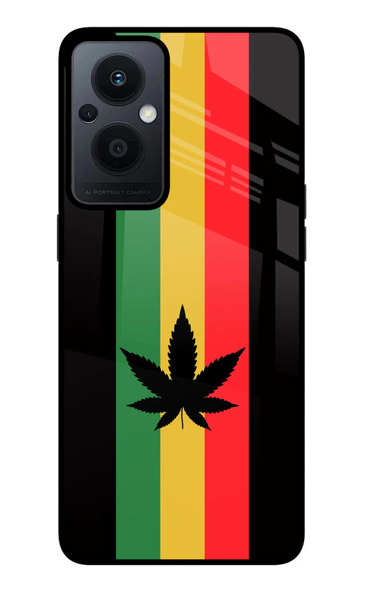 Weed Flag Oppo F21 Pro 5G Back cove