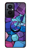 Cubic Abstract Oppo F21 Pro 5G Glass Case