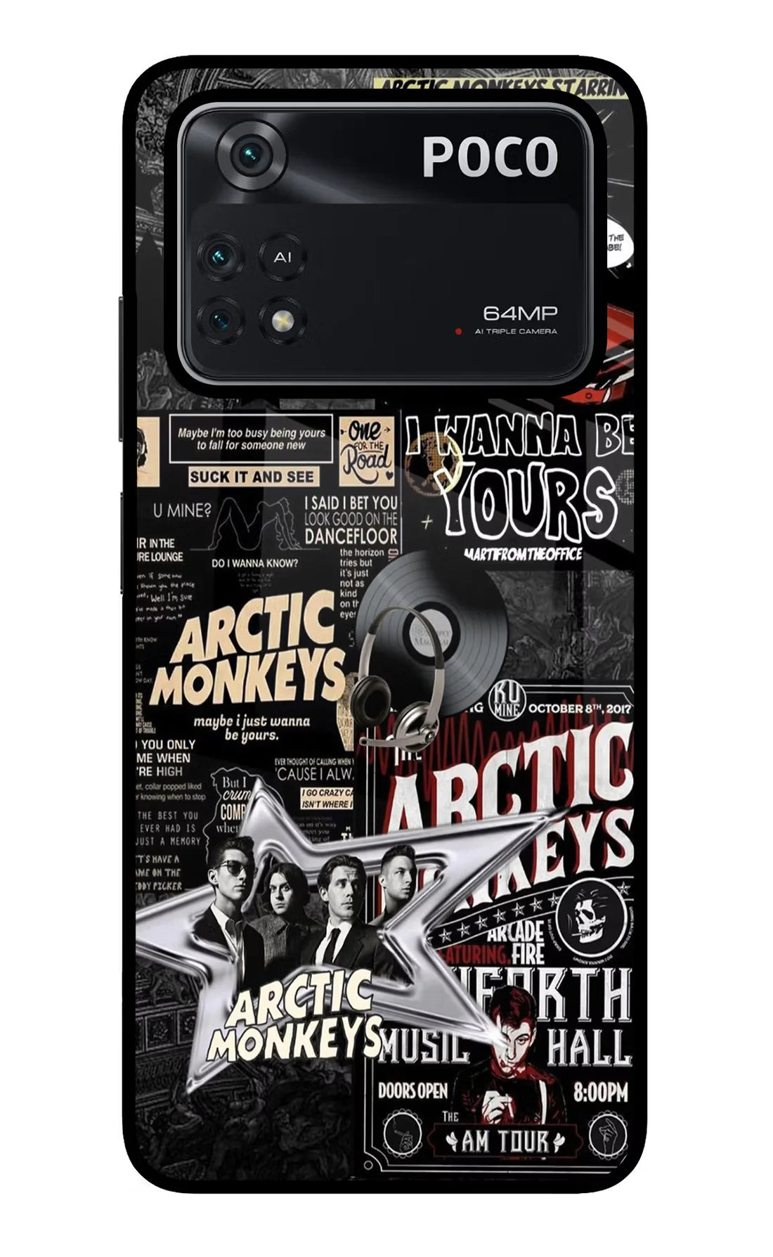 Arctic Monkeys Poco M4 Pro 4G Back cover