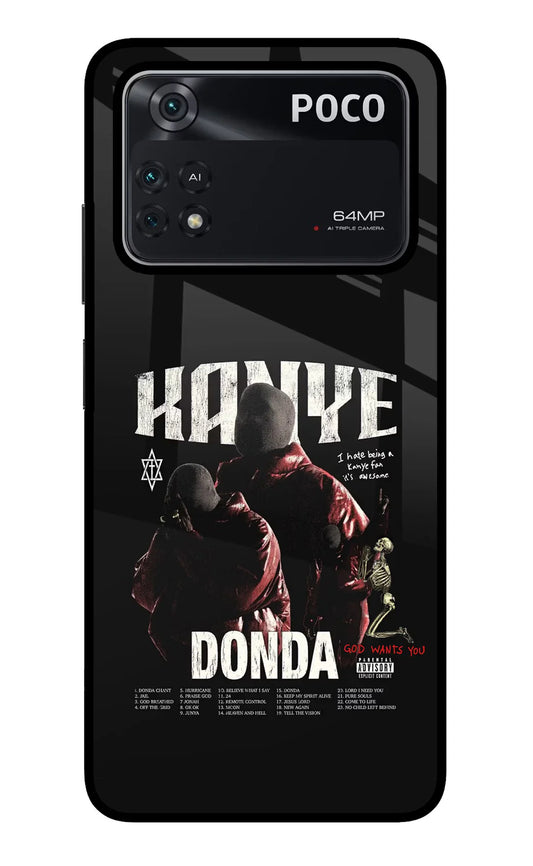 Donda Kanye West Poco M4 Pro 4G Back cover