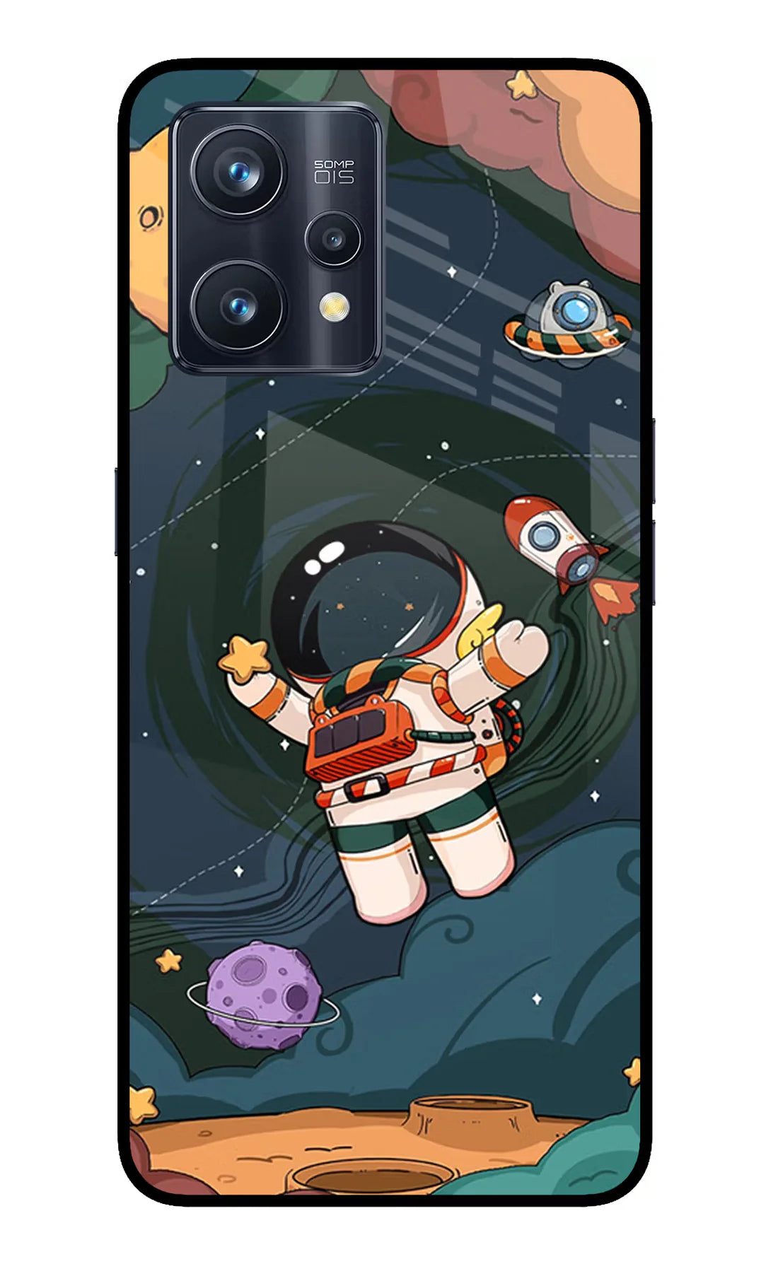 Cartoon Astronaut Realme 9 Pro Plus Back cover