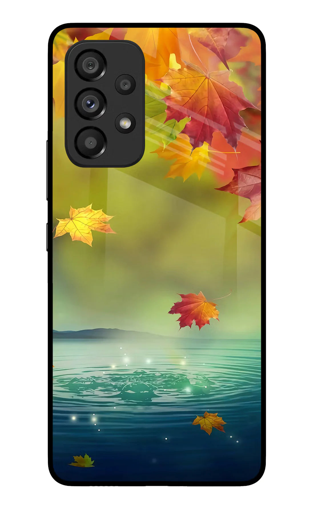 Flowers Samsung A53 5G Back cover