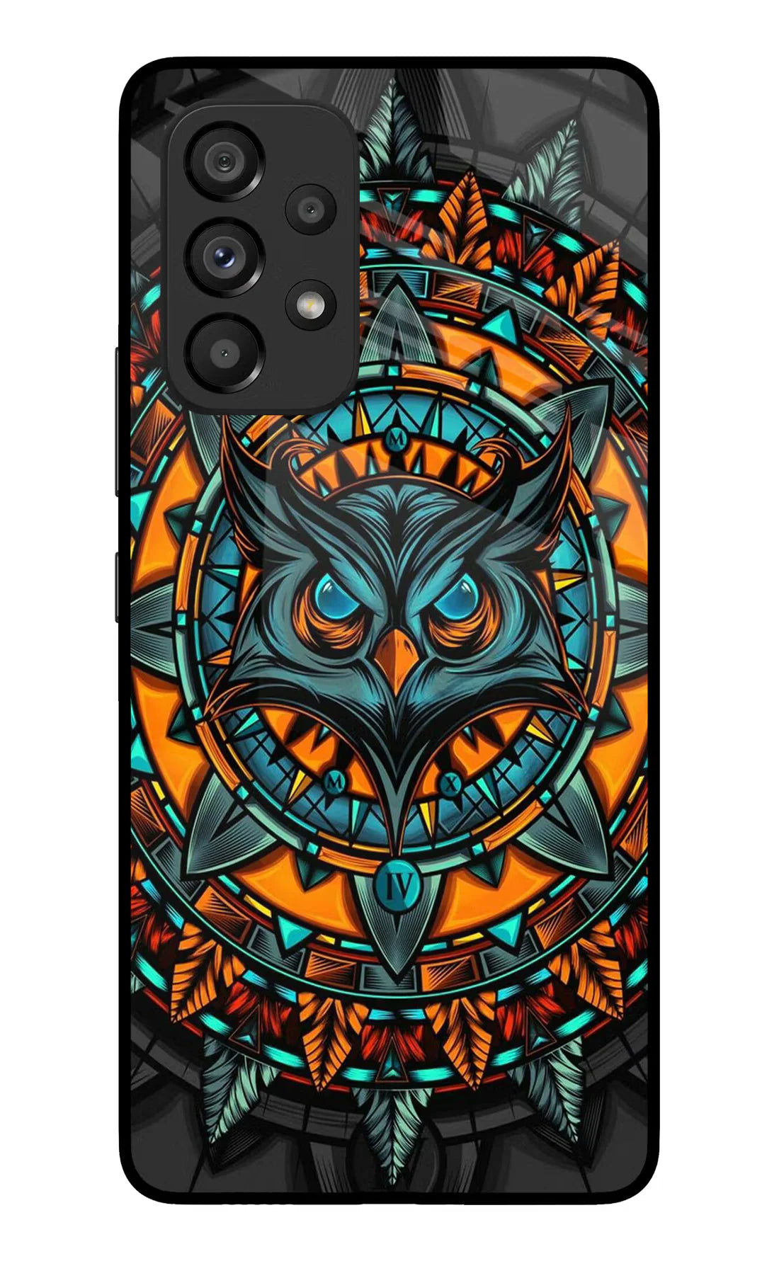 Angry Owl Art Samsung A53 5G Back cover