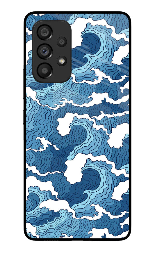Blue Waves Samsung A53 5G Back cover