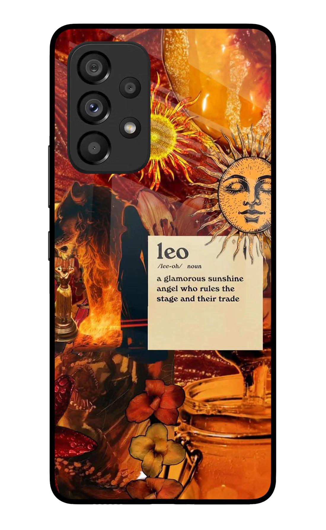 Leo Zodiac Samsung A53 5G Back cover