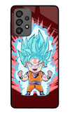 Goku Little Samsung A73 5G Glass Case