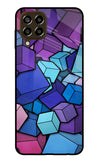 Cubic Abstract Samsung M33 5G Glass Case