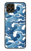 Blue Waves Samsung M33 5G Glass Case