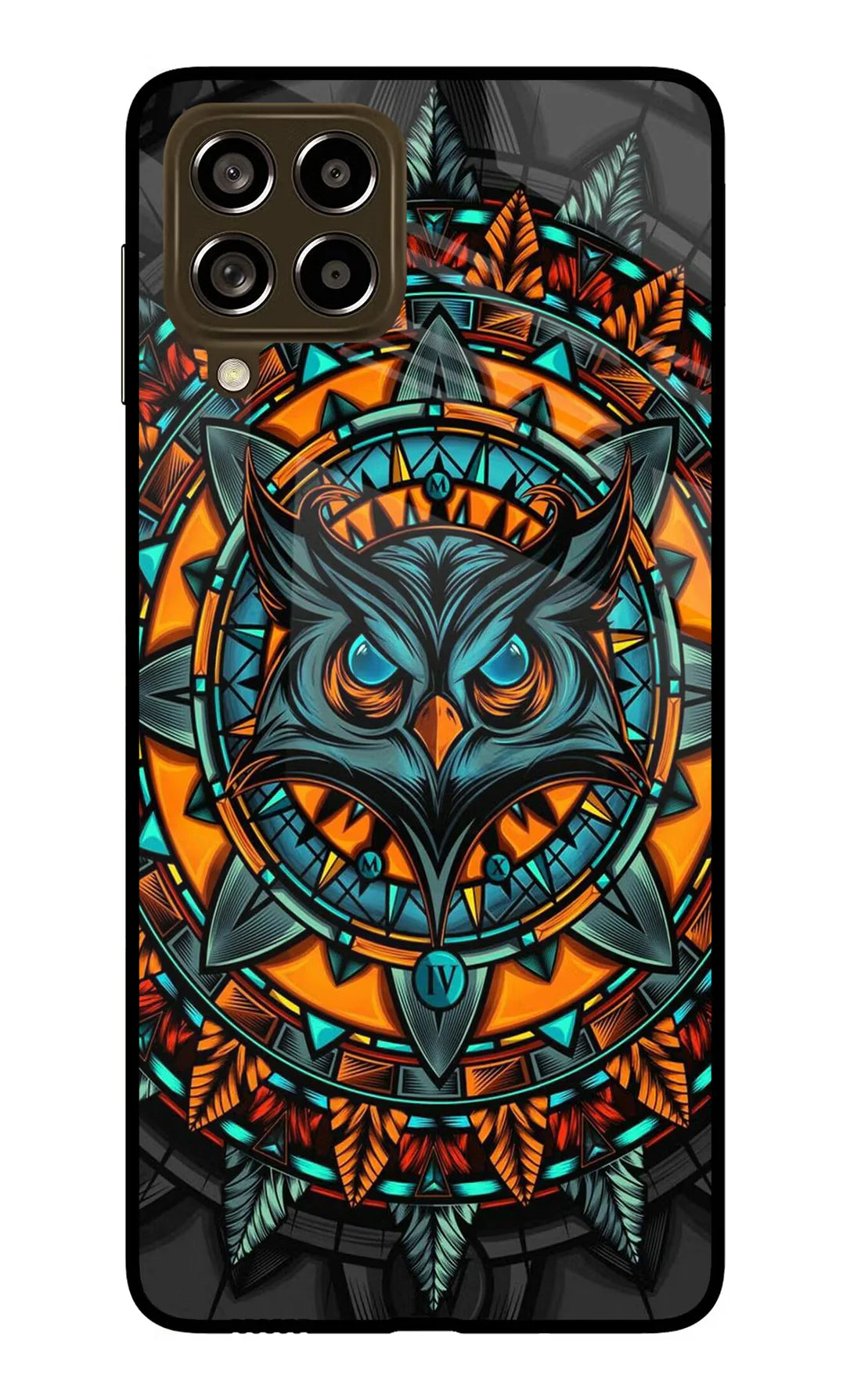 Angry Owl Art Samsung M53 5G Back cover