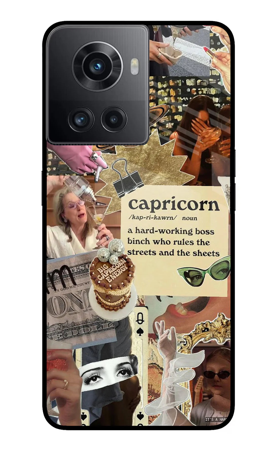 Capricorn Zodiac OnePlus 10R 5G Back cover