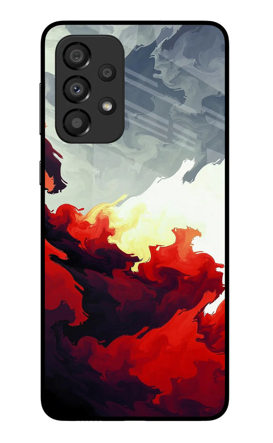 Fire Cloud Samsung A33 5G Back cover